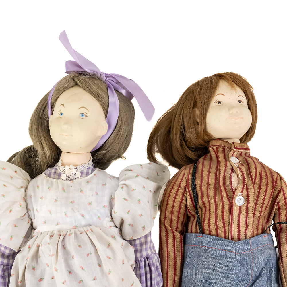 (5) Vintage Kalico Kids Doll Collection 18.5"