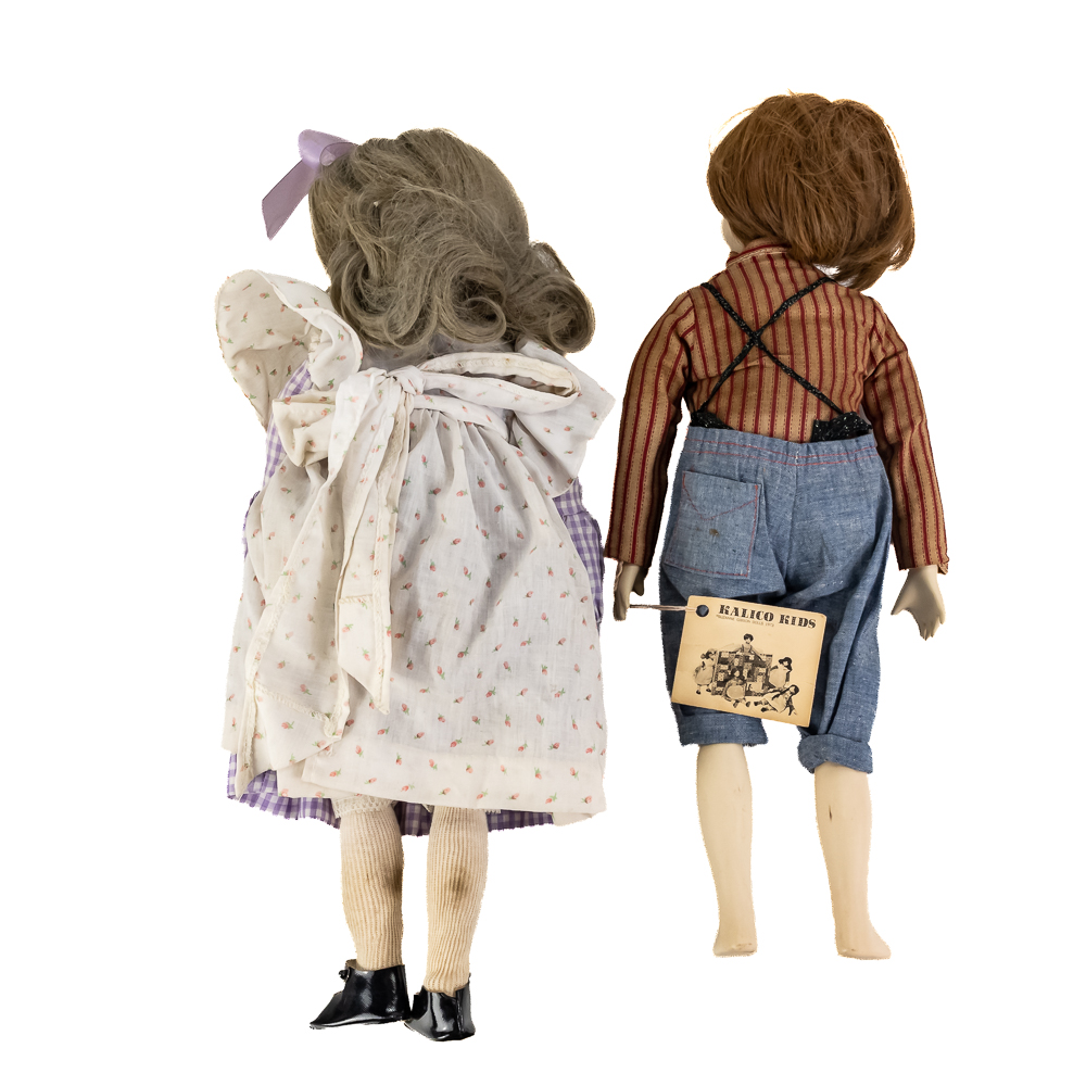 (5) Vintage Kalico Kids Doll Collection 18.5"
