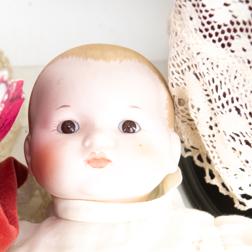 (3) Victoria Ashlea Original Porcelain Face Dolls