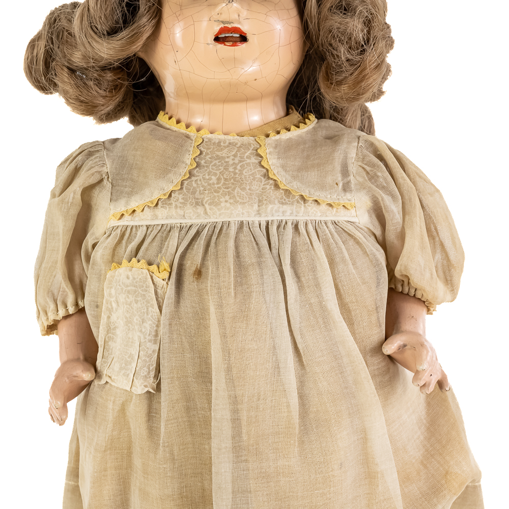 Composition 18" Shirley Temple Doll