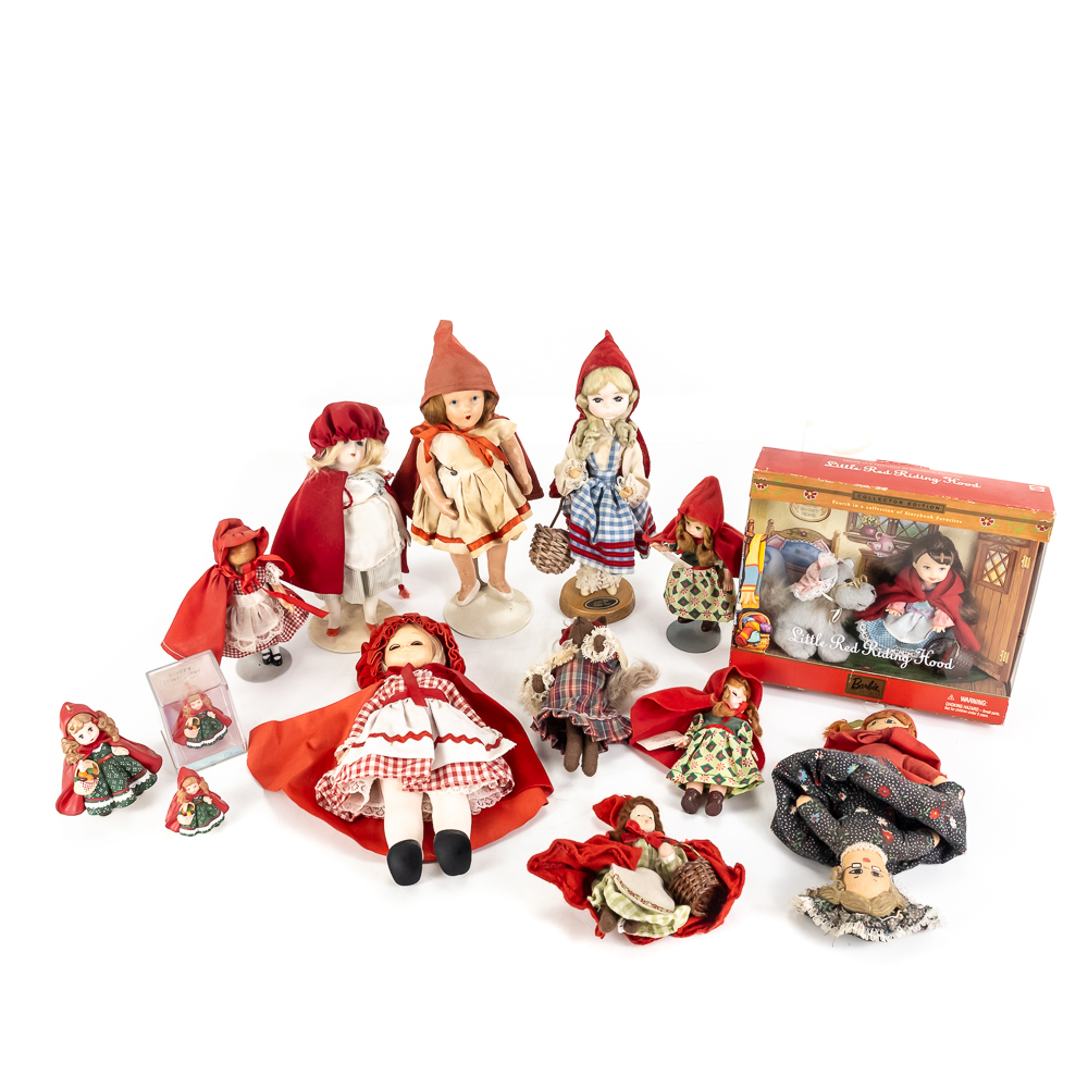 (14) Vintage Little Red Riding Hood Collection