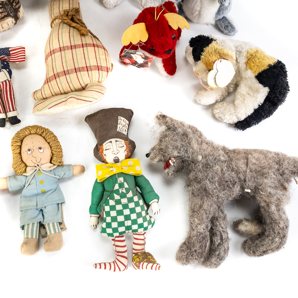 (16) Vintage Variety Rag Doll Rummage
