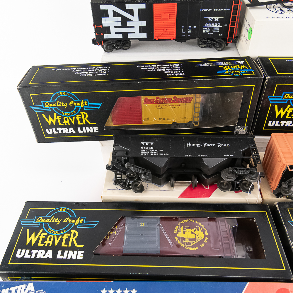 (11) InterMountain & Weaver Railway Car Assortment