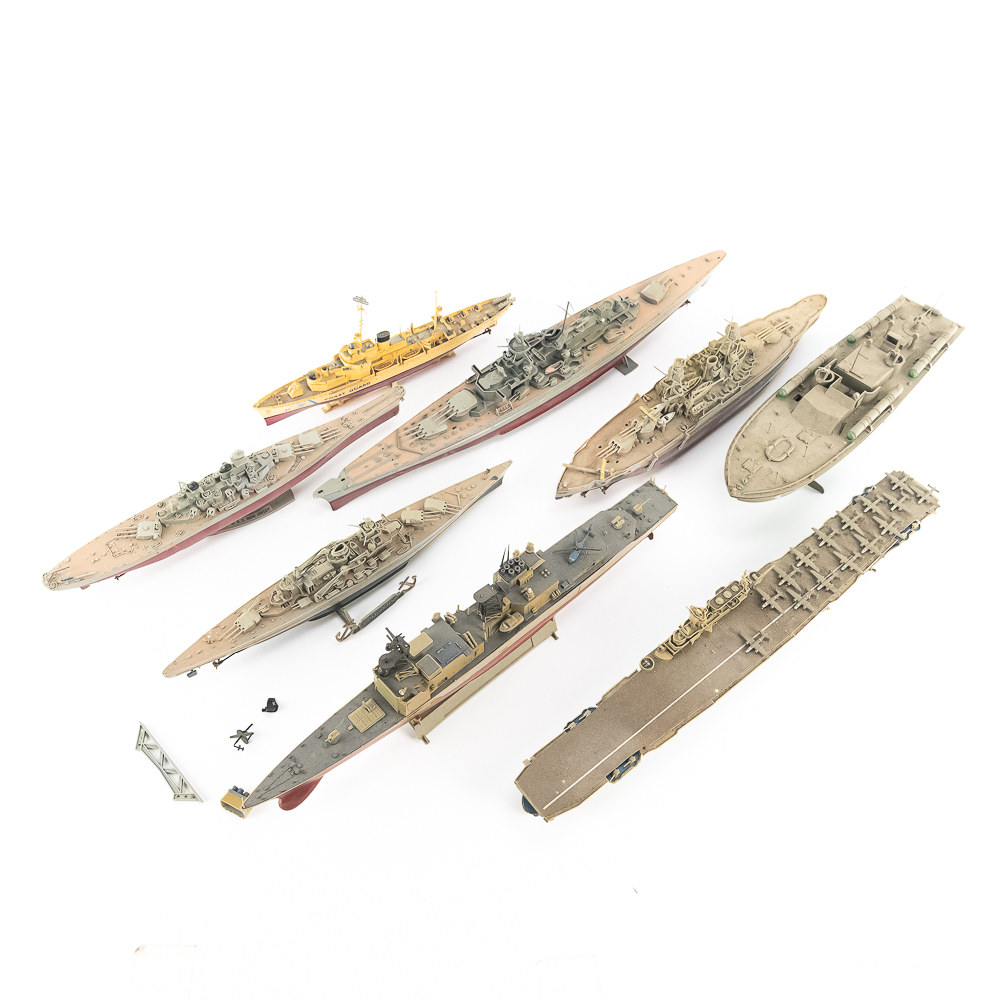 (8) Vintage Military Fighter Jets & Airplanes