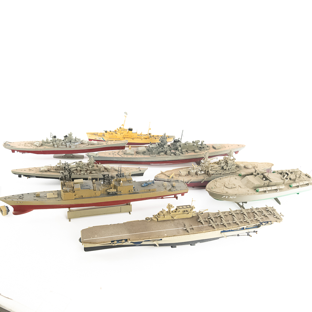 (8) Vintage Military Fighter Jets & Airplanes