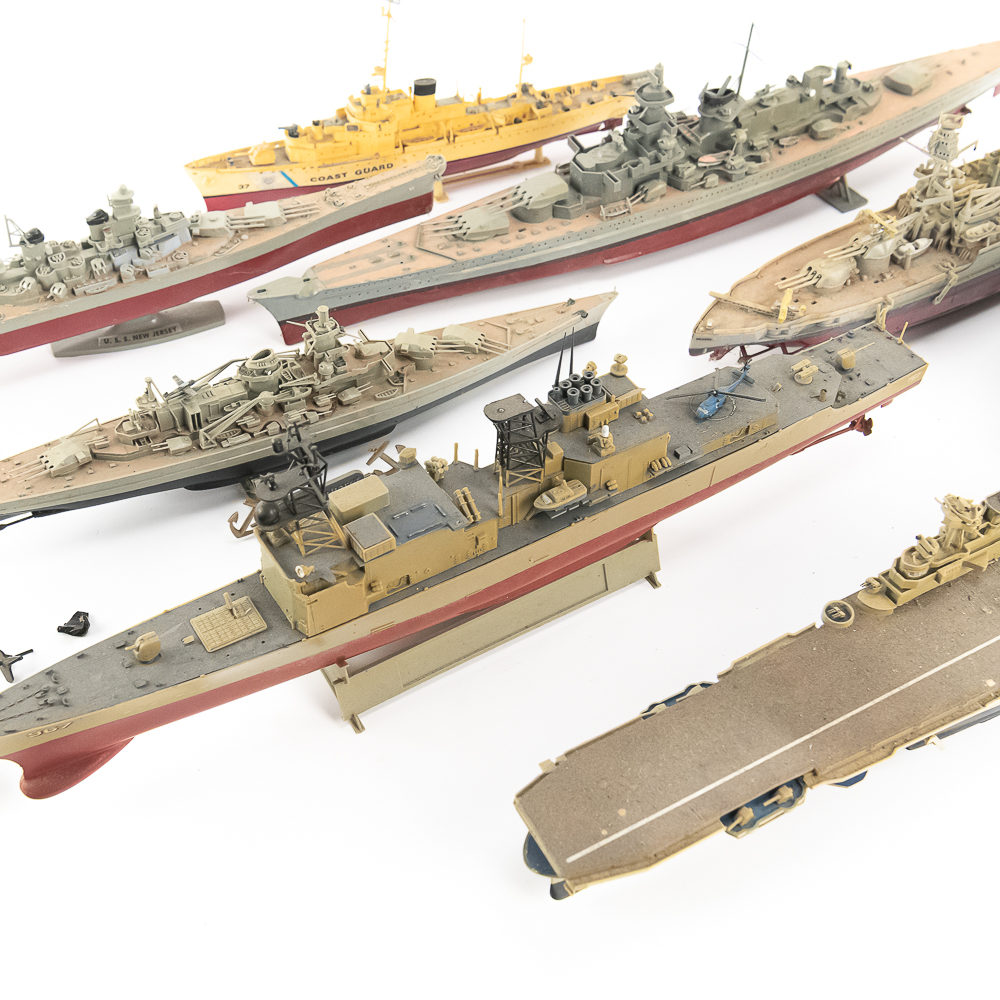 (8) Vintage Military Fighter Jets & Airplanes