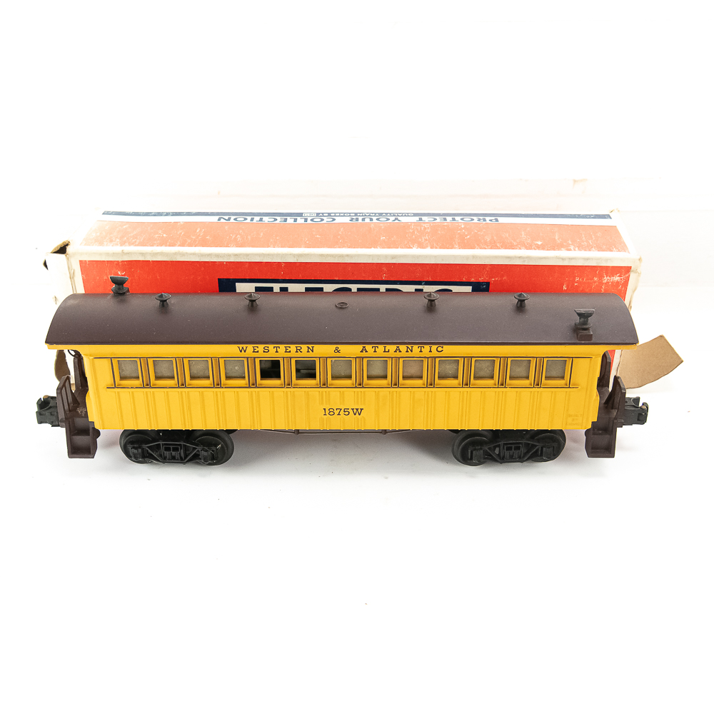 K LINE AT&SF O Gauge Locomotive & Railway Cars
