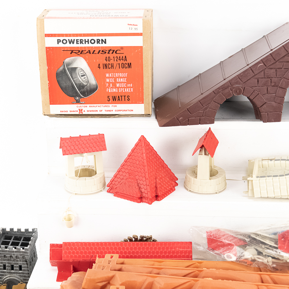 1960s King Arthur's & MPC Castle Playsets