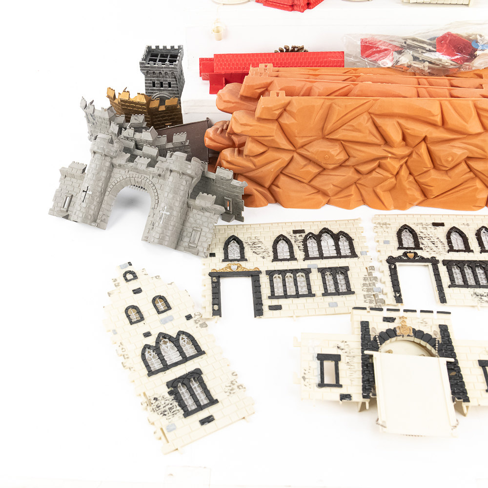 1960s King Arthur's & MPC Castle Playsets