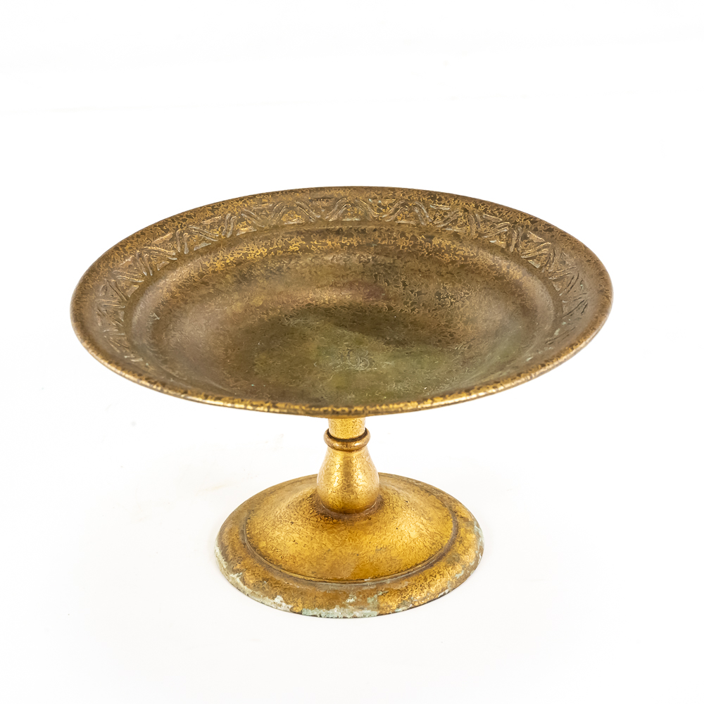 Tiffany Studios Gold Dore Bronze Tazza #1702