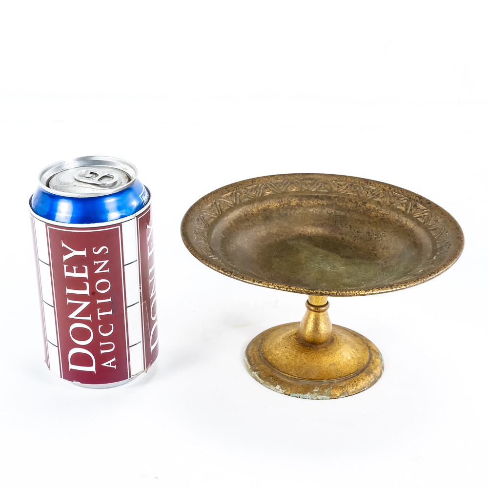 Tiffany Studios Gold Dore Bronze Tazza #1702
