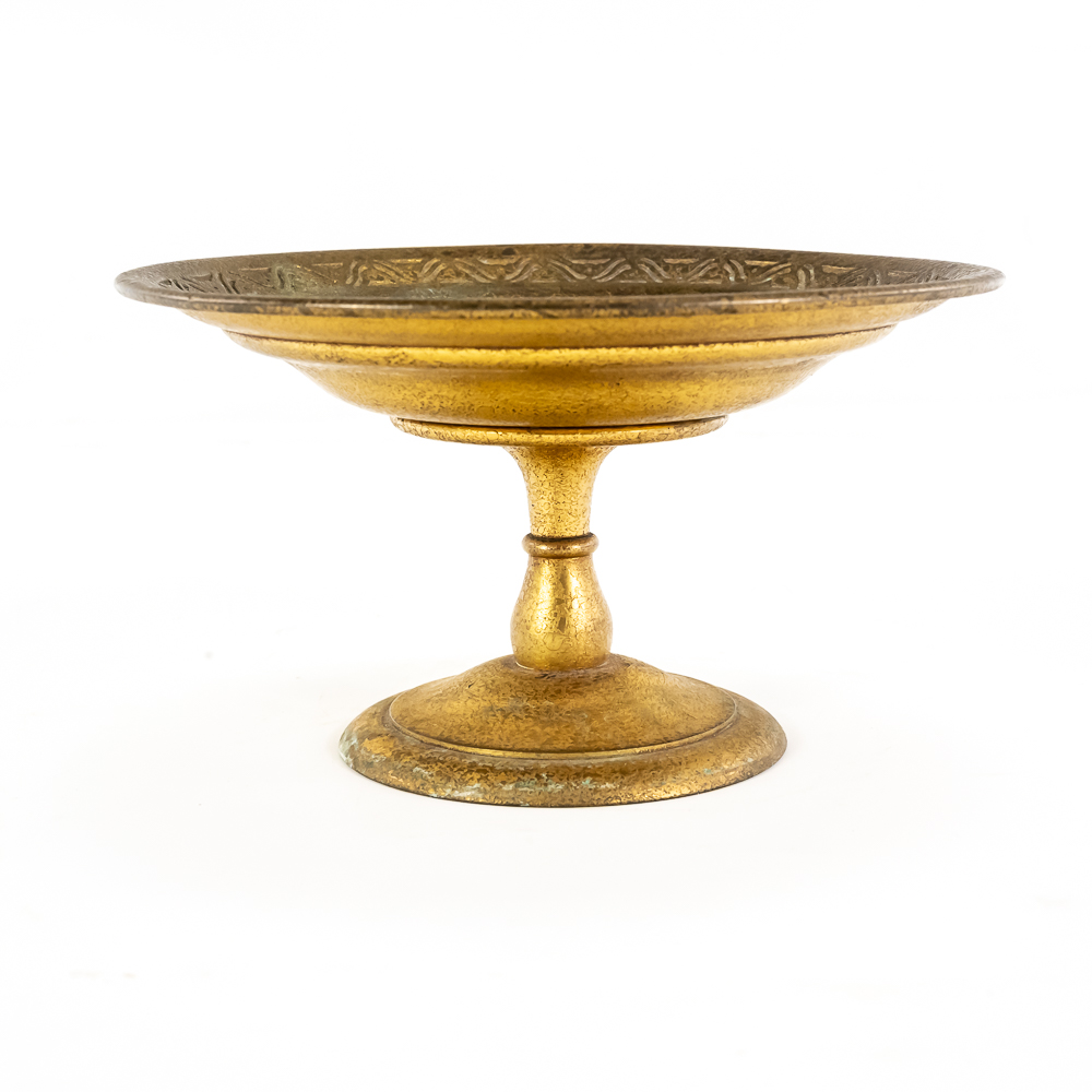 Tiffany Studios Gold Dore Bronze Tazza #1702
