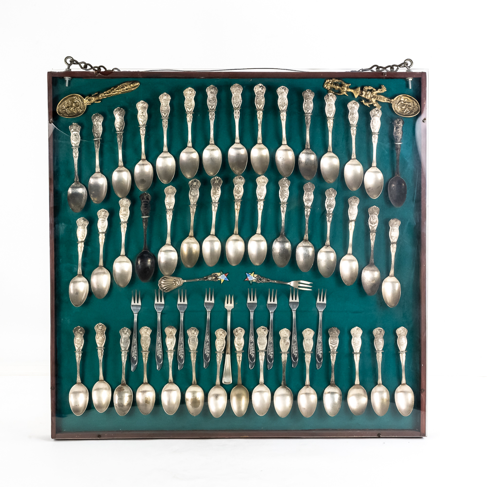 U.S. State Souvenir Spoon Set