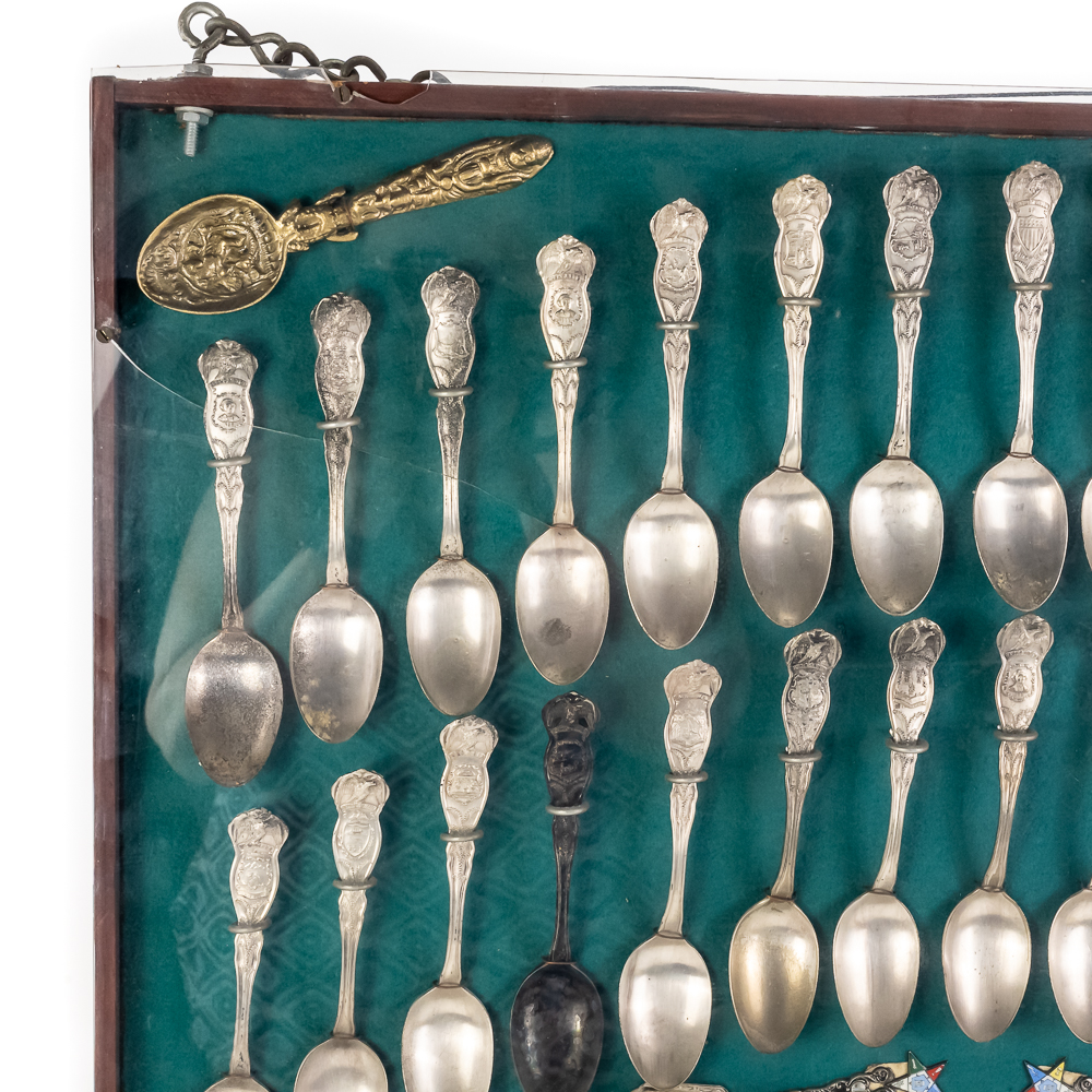 U.S. State Souvenir Spoon Set