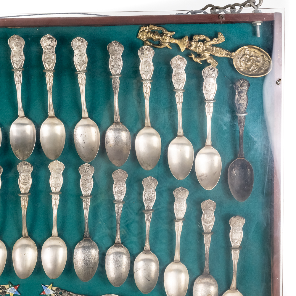 U.S. State Souvenir Spoon Set