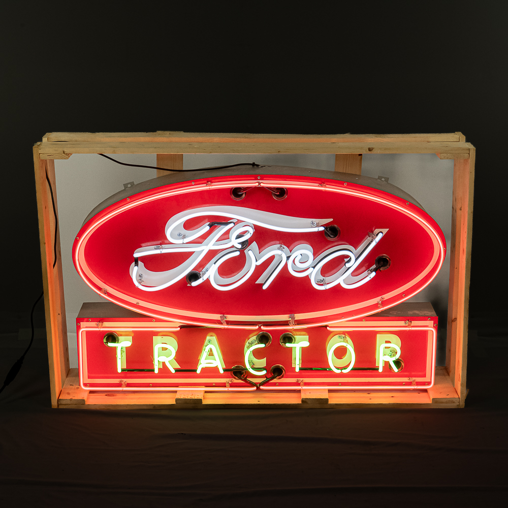Ford Tractor Neon Advertising Sign