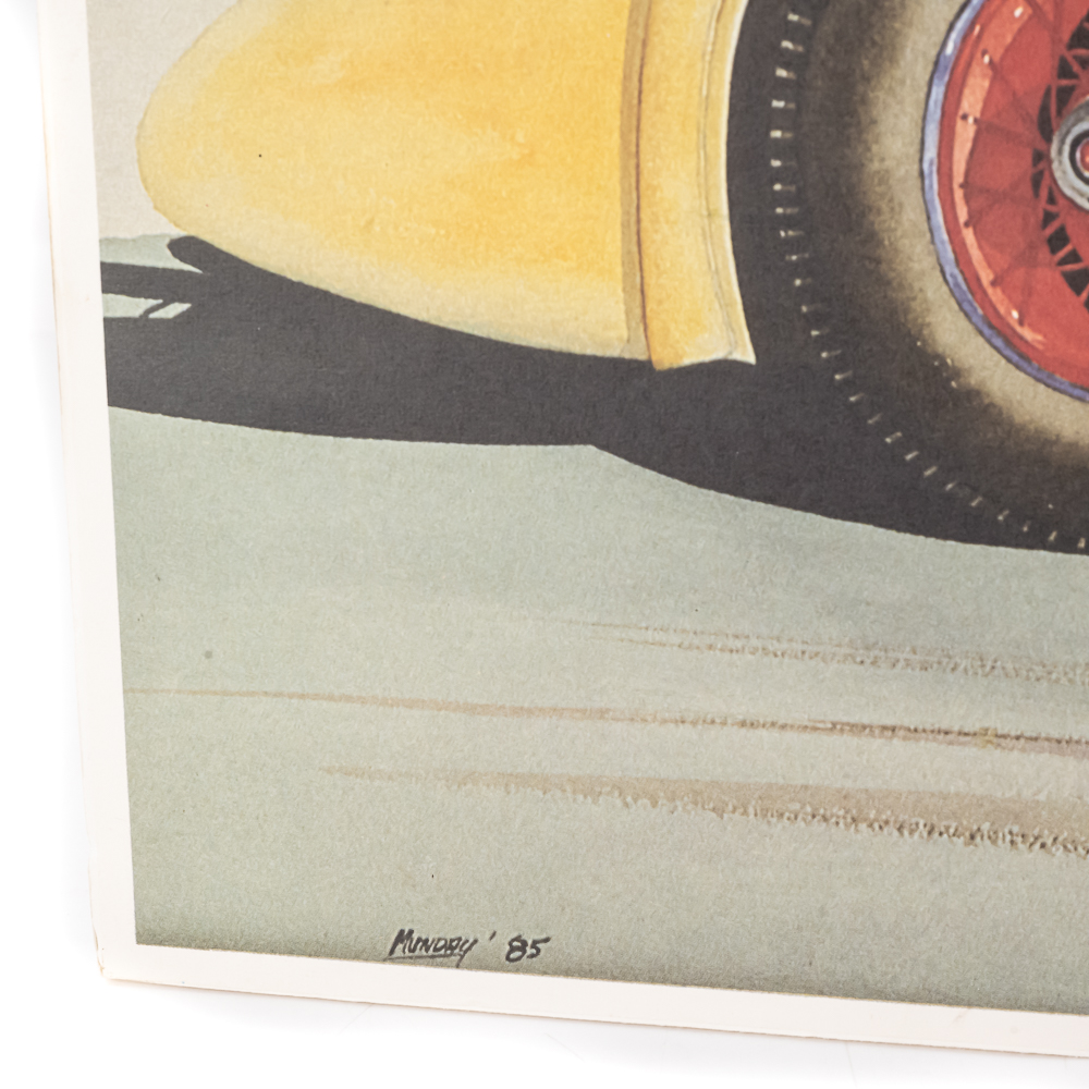 Vintage 1935 Duesenberg SJ Speedster Art Print