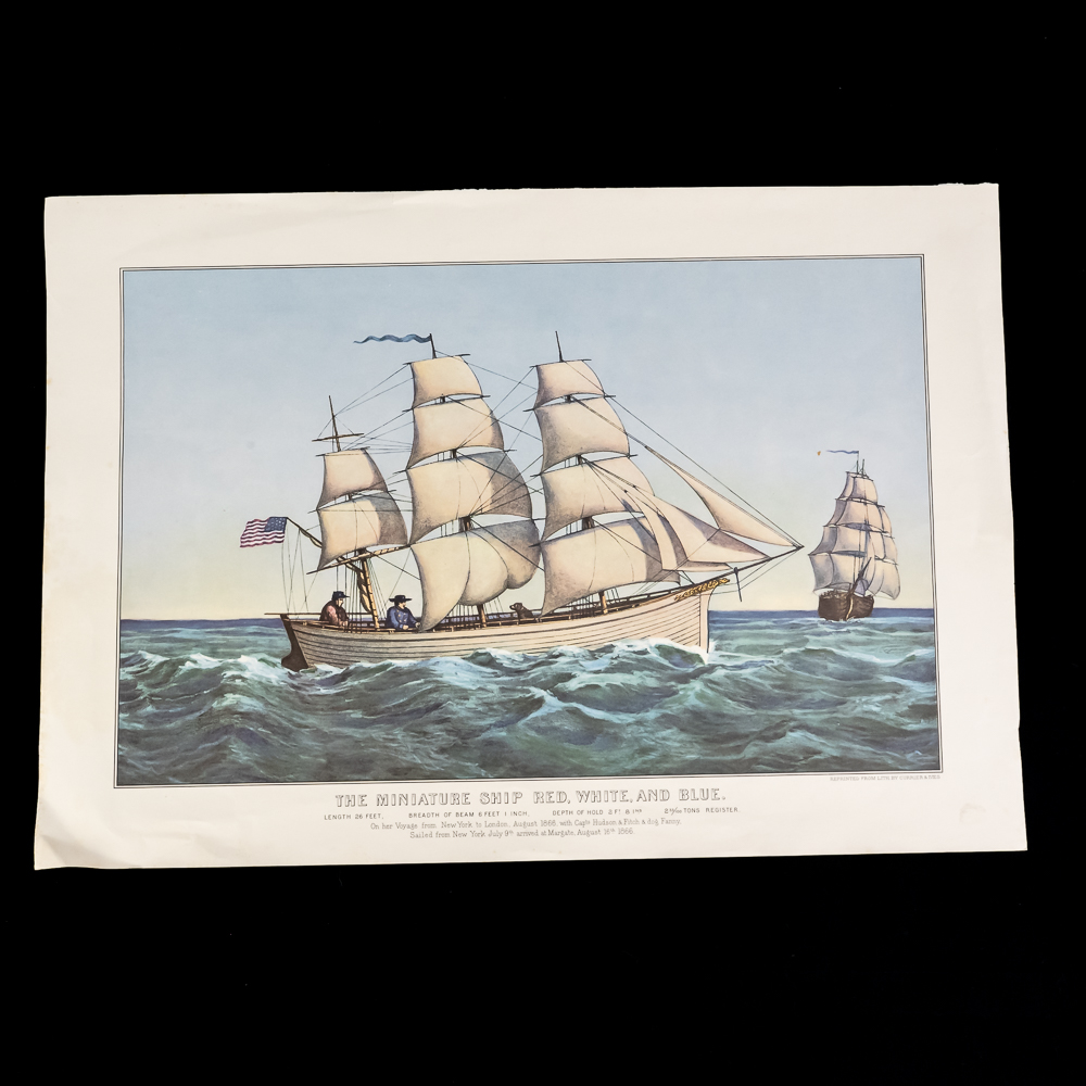 (9) Nautical and Maritime Print Advertisements
