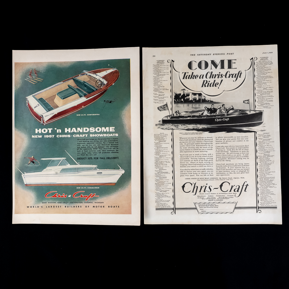 (9) Nautical and Maritime Print Advertisements