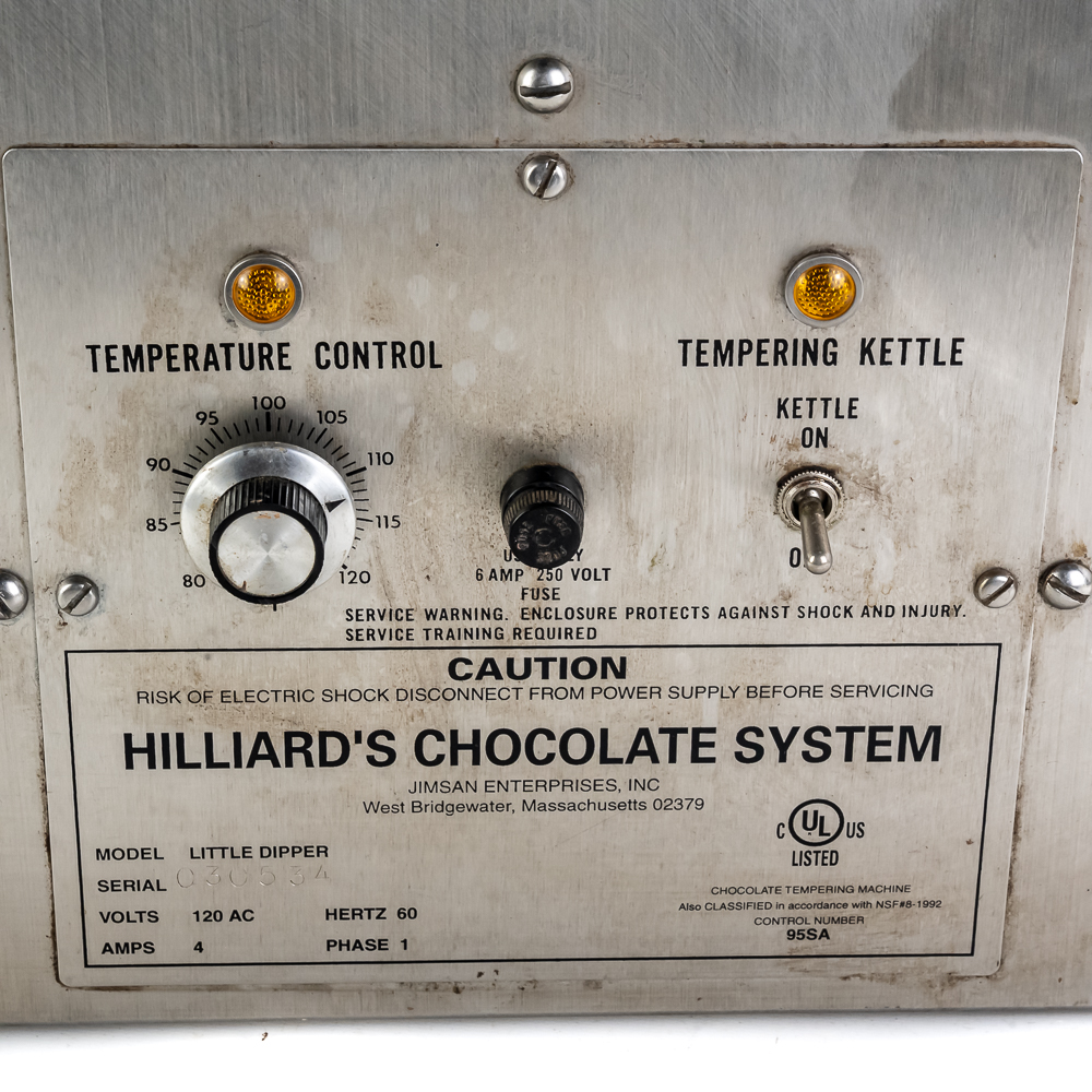 Hilliard's Chocolate "Little Dipper" Melting Unit