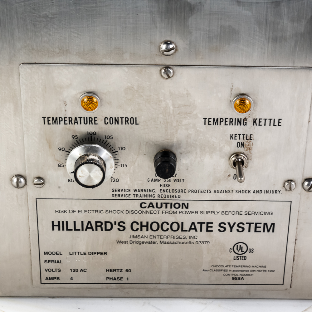 Hilliard's Chocolate "Little Dipper" Melting Unit