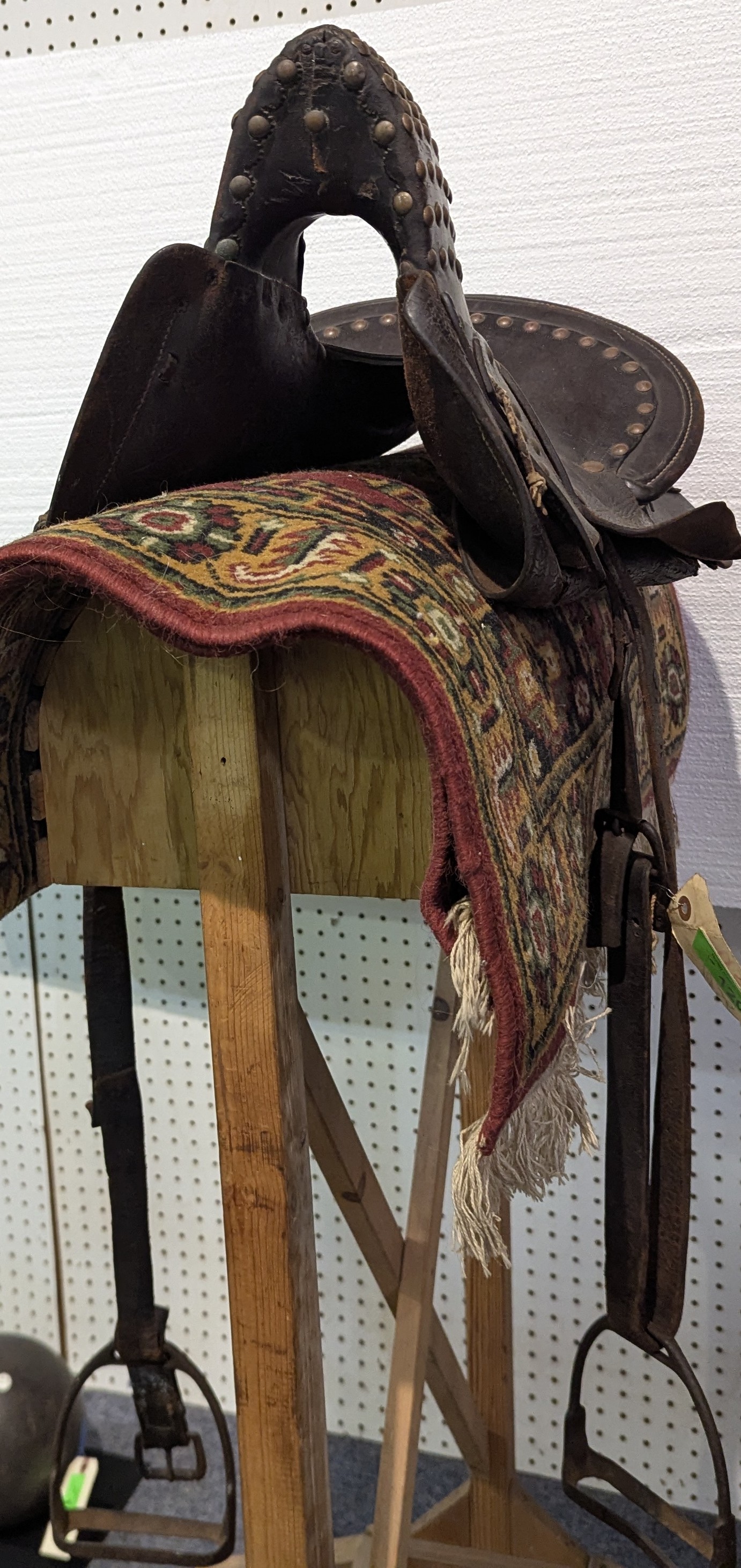Antique Post Civil War Riding Saddle