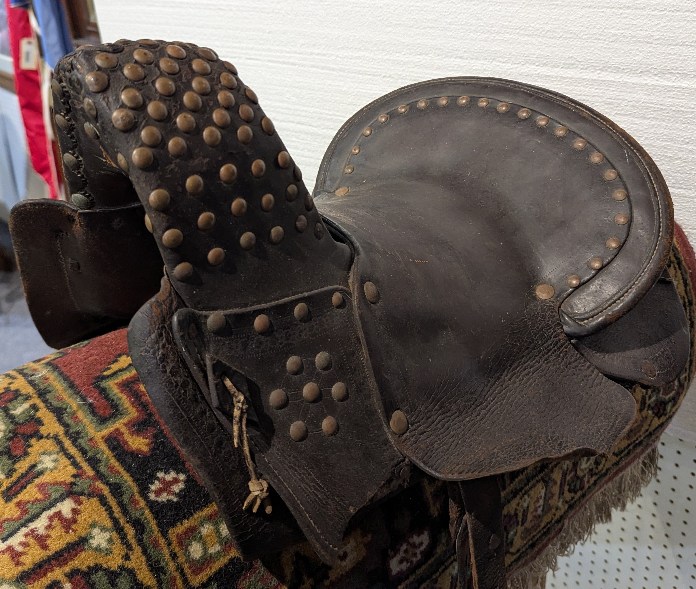 Antique Post Civil War Riding Saddle