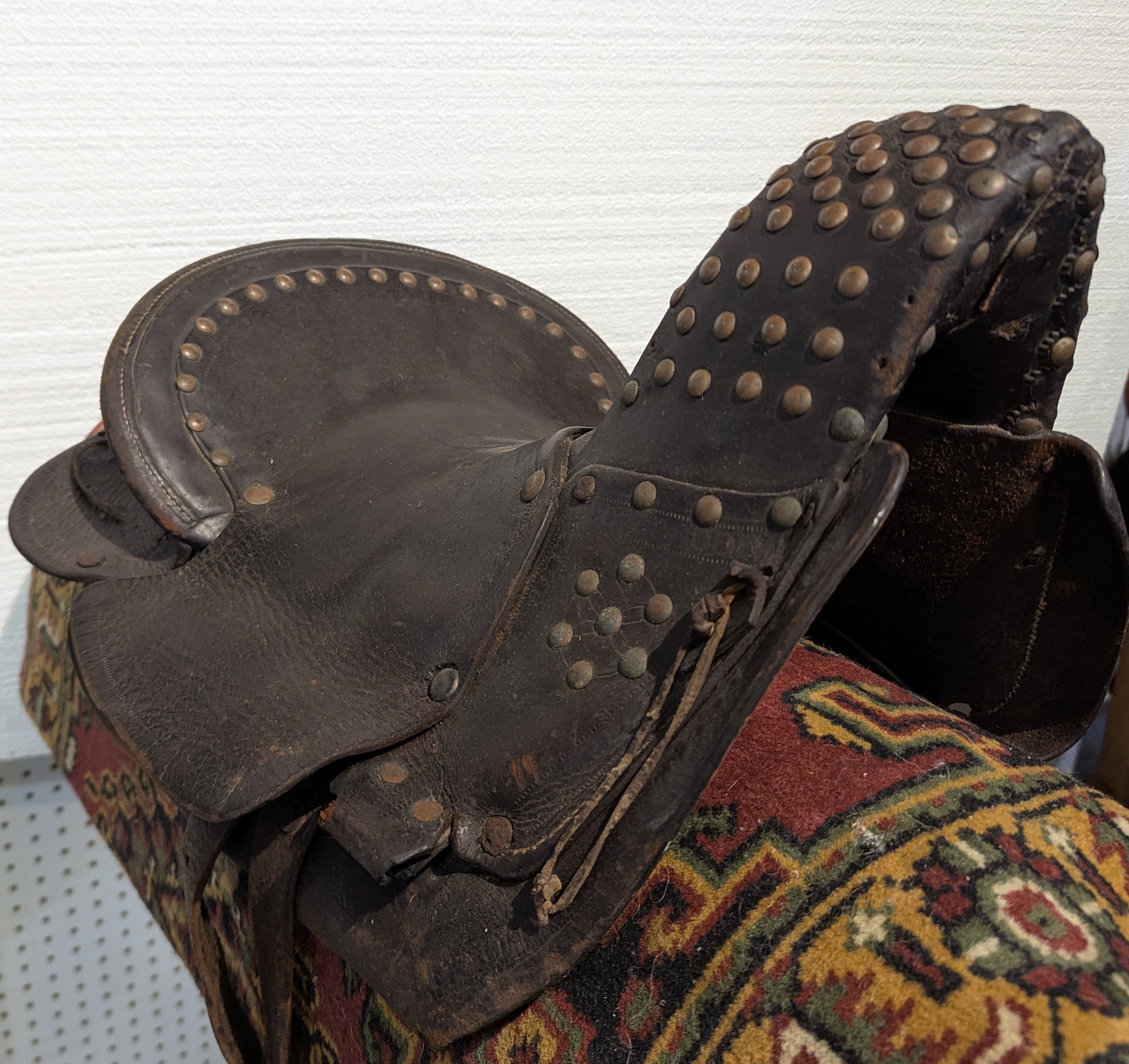 Antique Post Civil War Riding Saddle