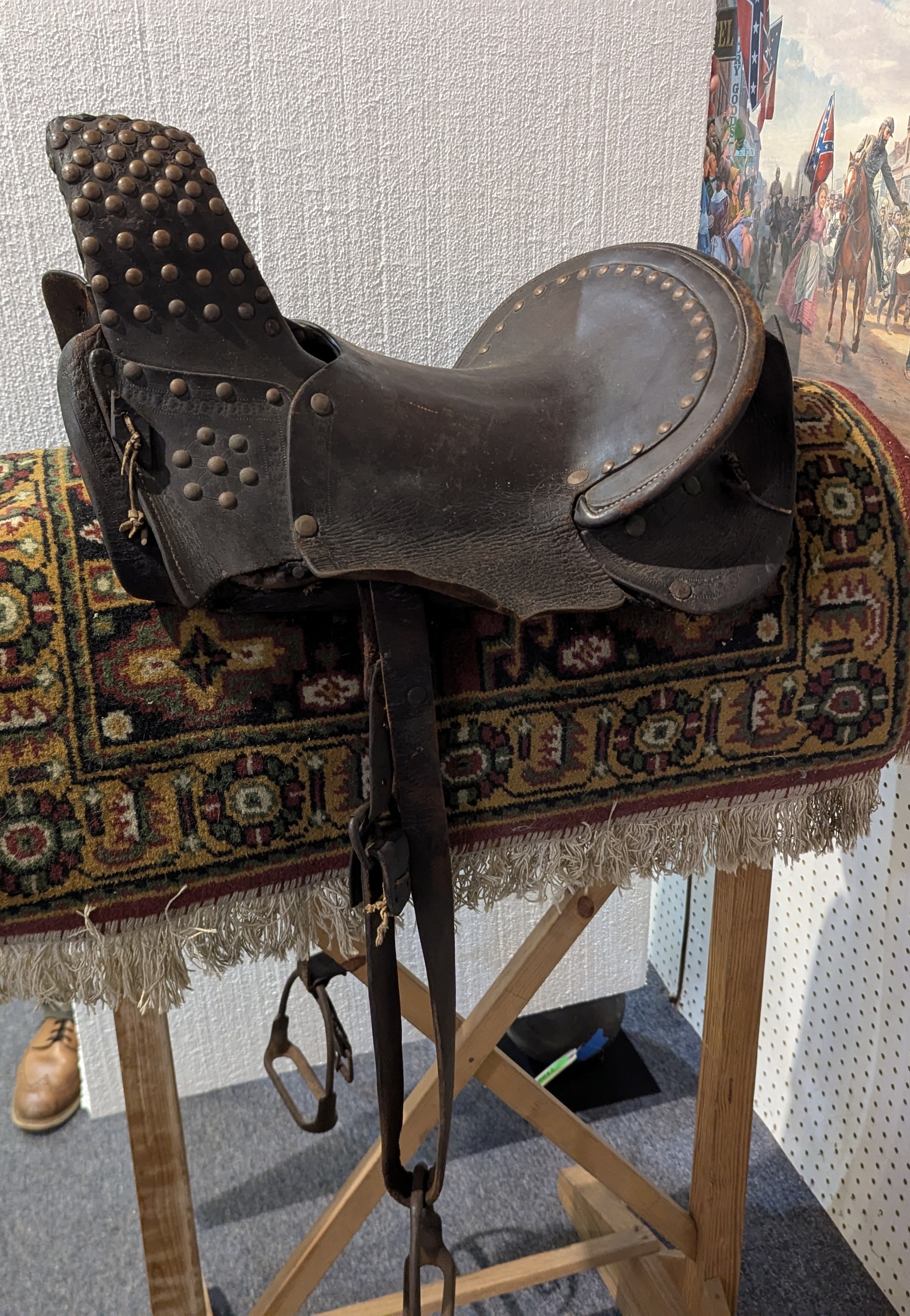 Antique Post Civil War Riding Saddle