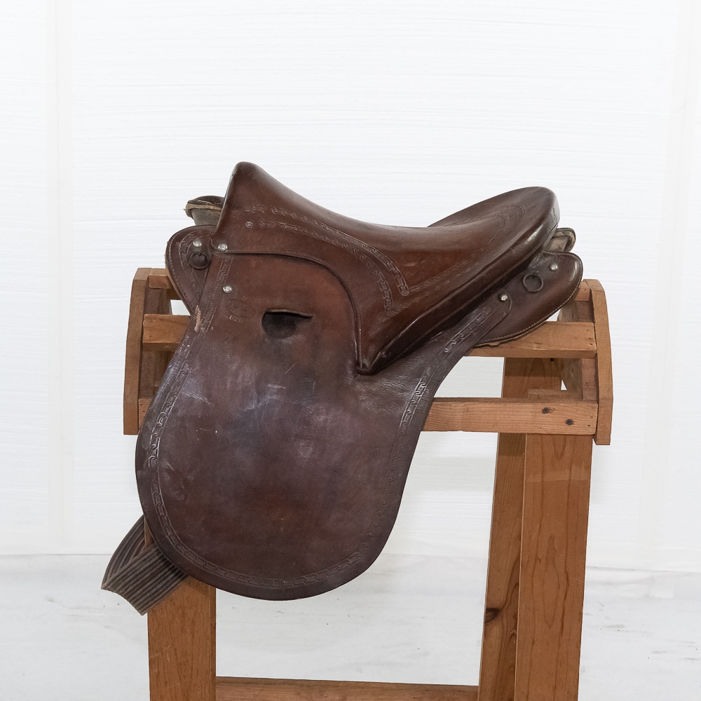 English Style Saddle by Buena Vista Leather