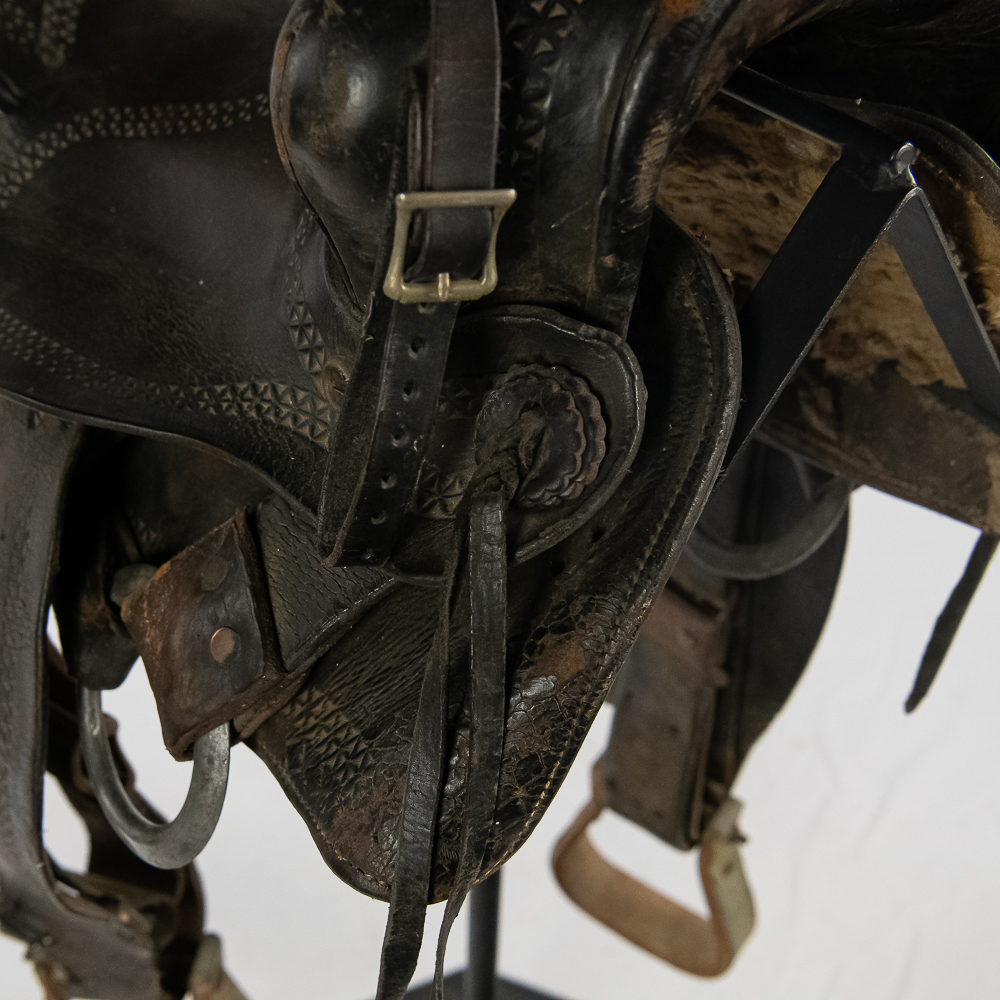 Vintage Western Leather Horse Saddle