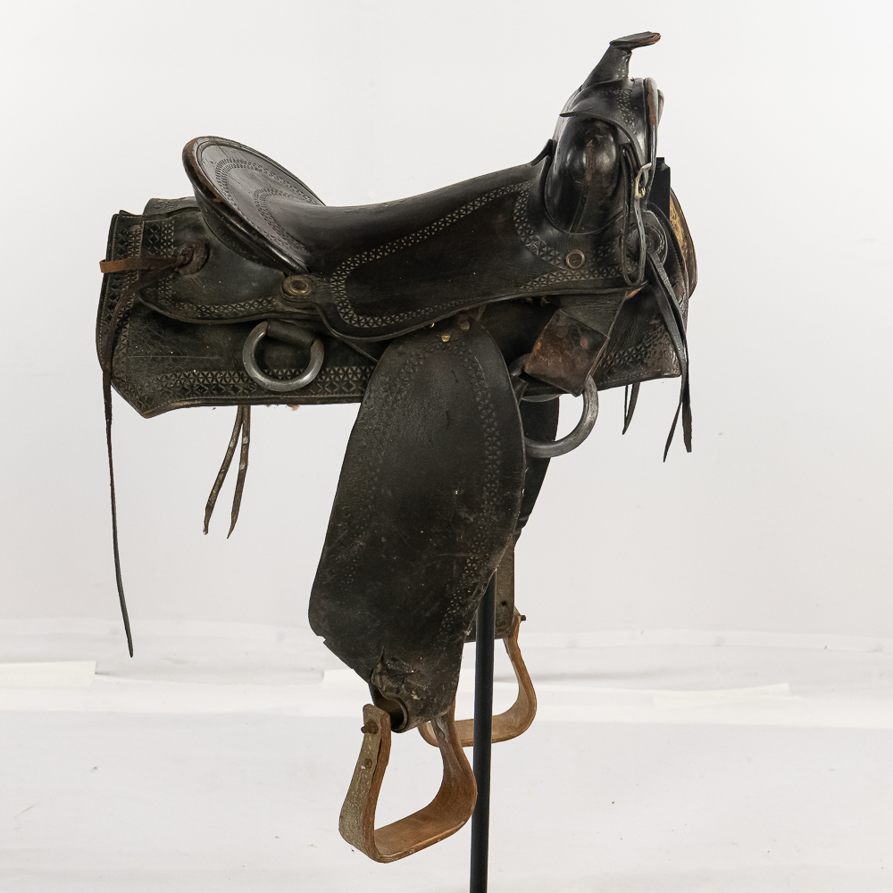 Vintage Western Leather Horse Saddle