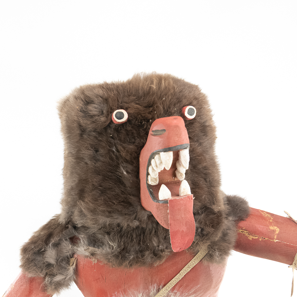 Hand-Carved Wooden Native American Kachina Doll