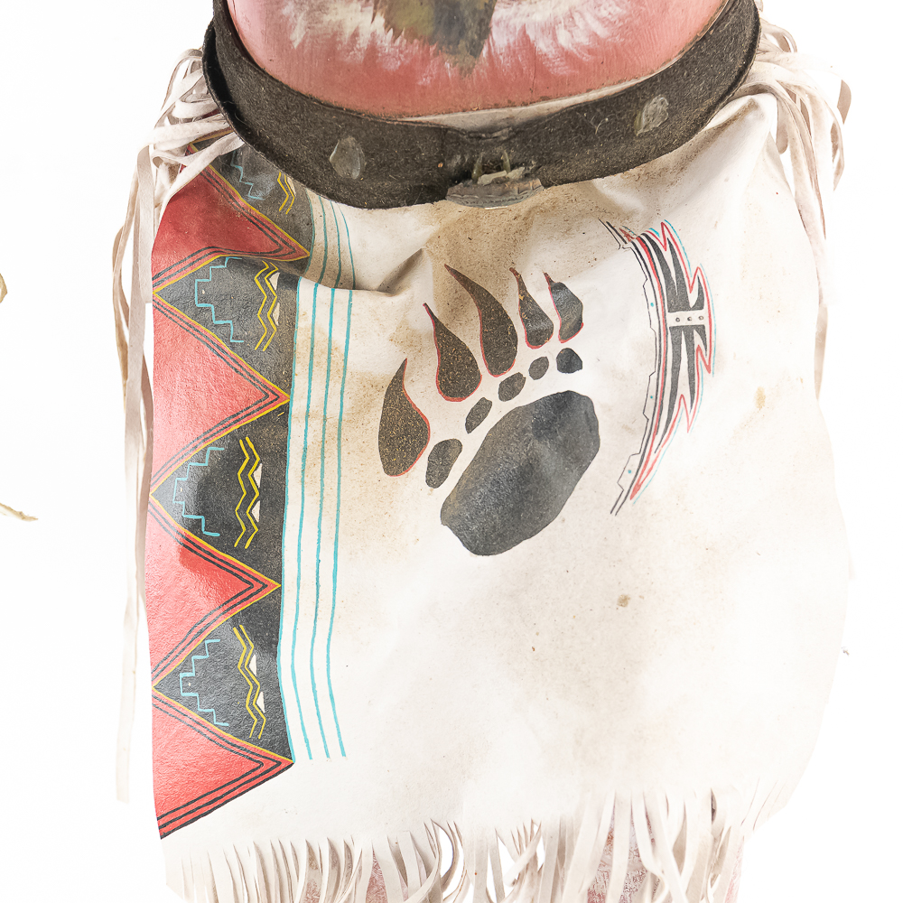 Hand-Carved Wooden Native American Kachina Doll