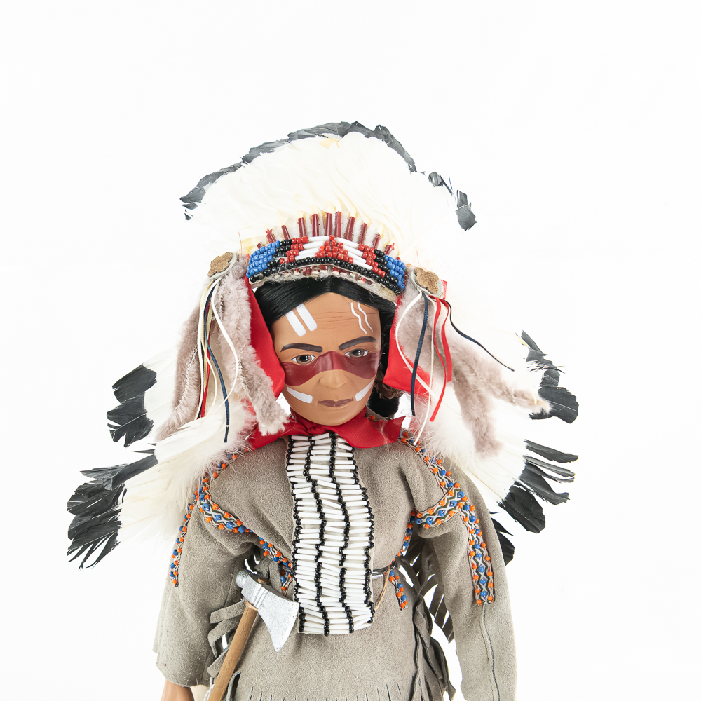 Native American Chief Collectible Doll