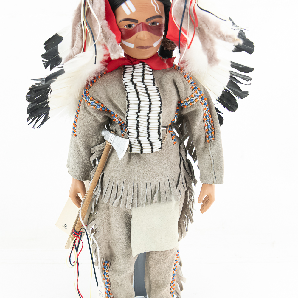 Native American Chief Collectible Doll