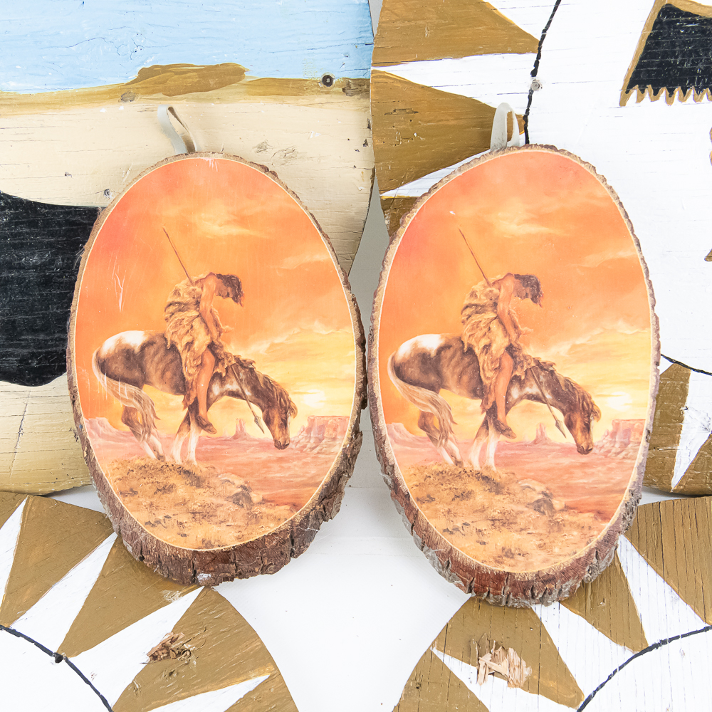 Native American Gourd Rattles, Plaques, Misc