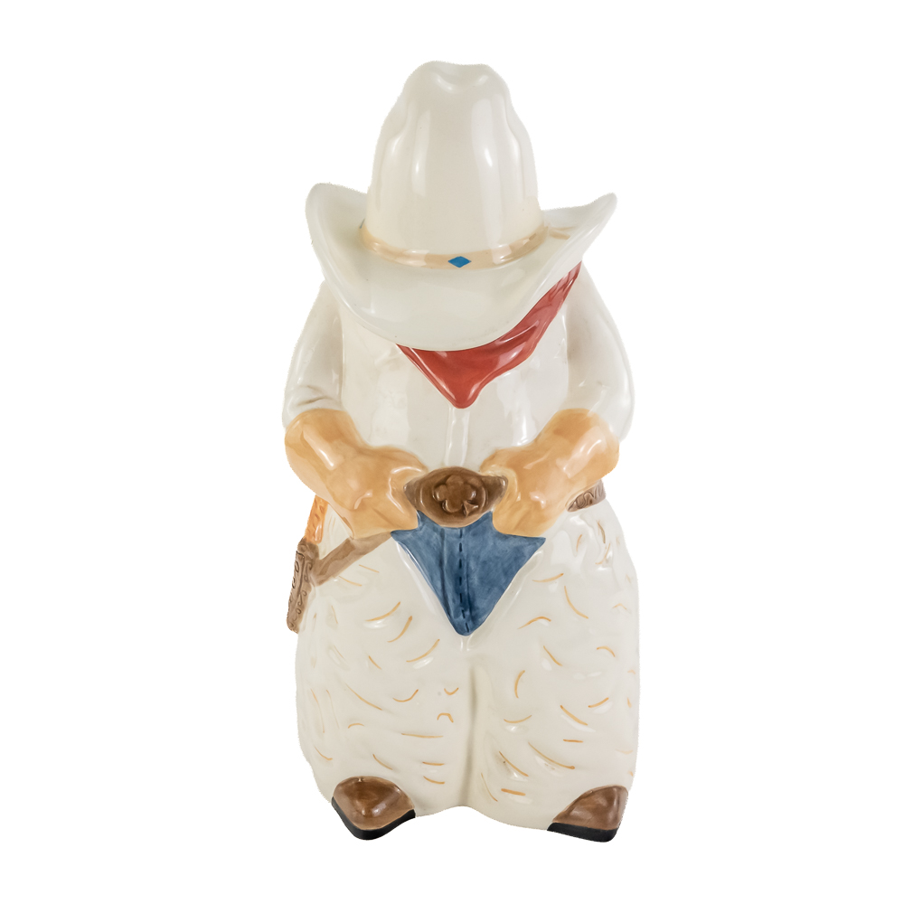 Storyteller Arts Ceramic Cowboy Cookie Jar