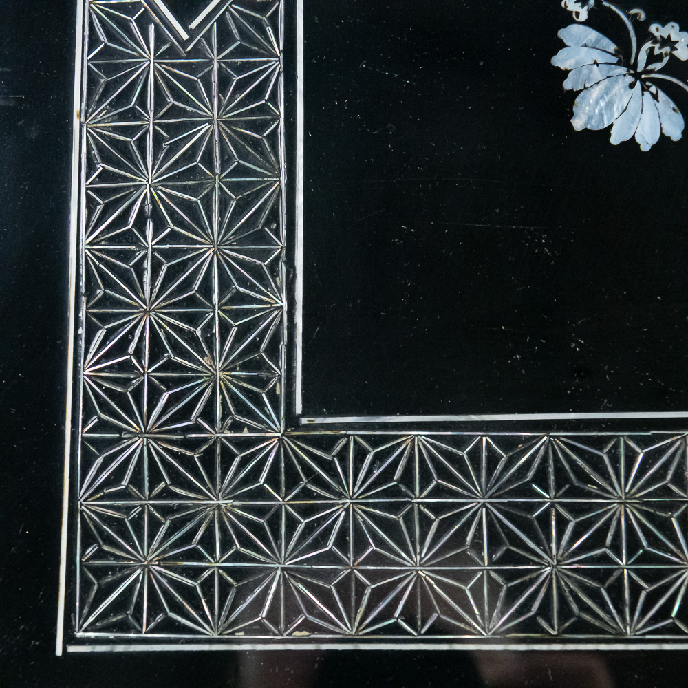 Mid 20th Cent Asian Lacquered Table