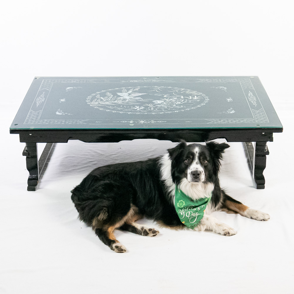 Mid 20th Cent Asian Lacquered Table