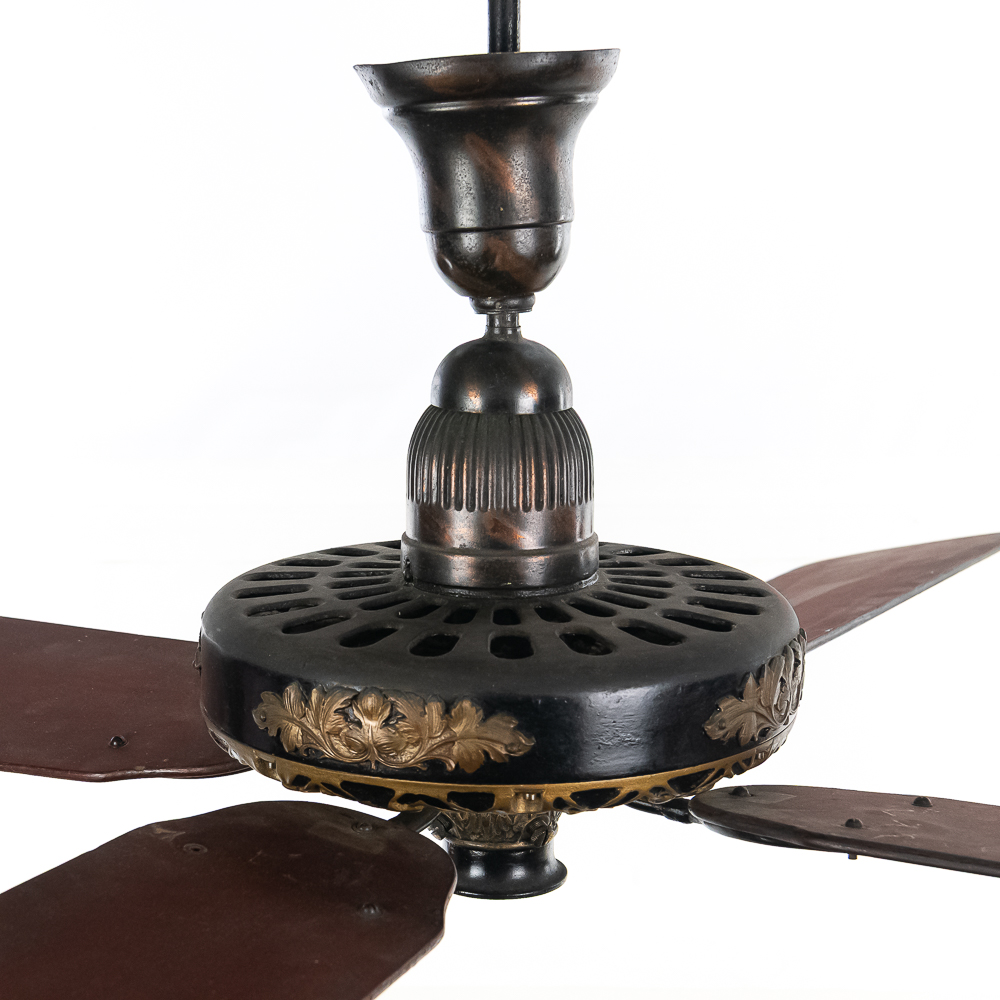 Antique GE Cast Iron Ornamental Fan