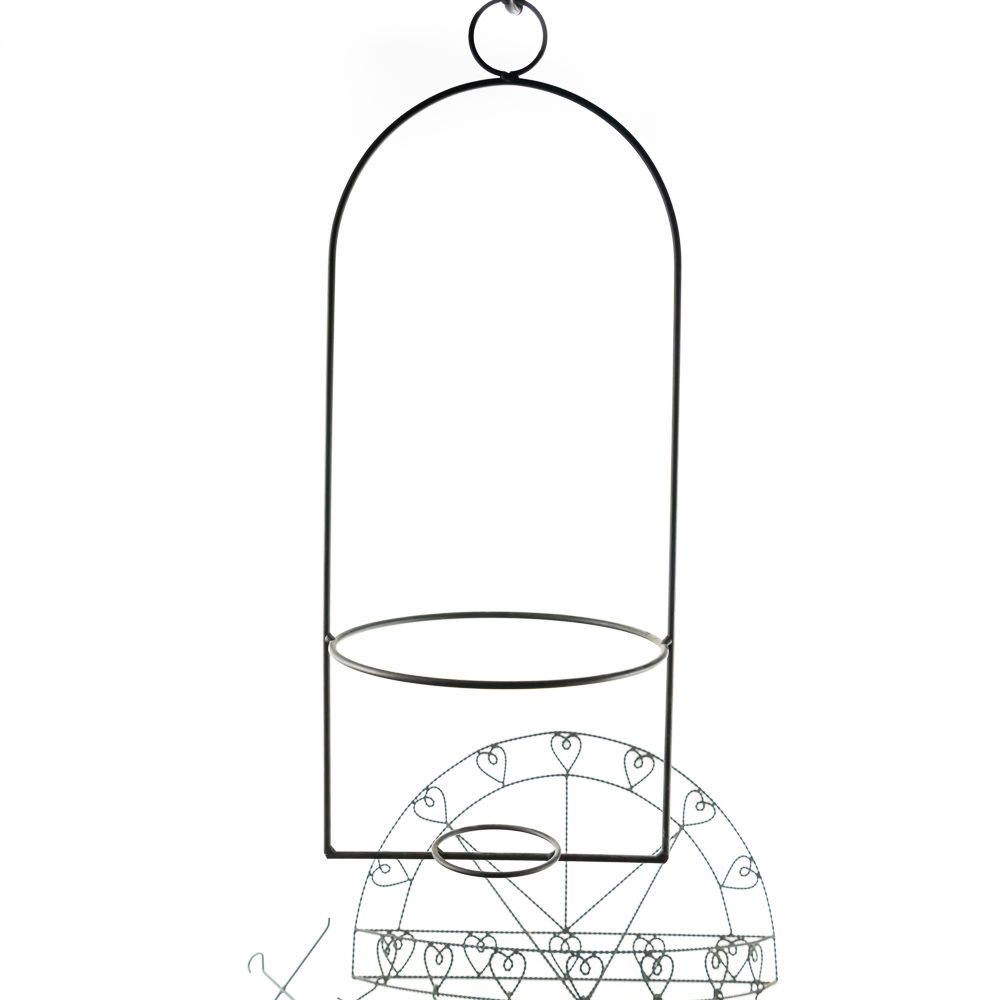(3) Decorative Metal/Wrought Iron Plant Holders