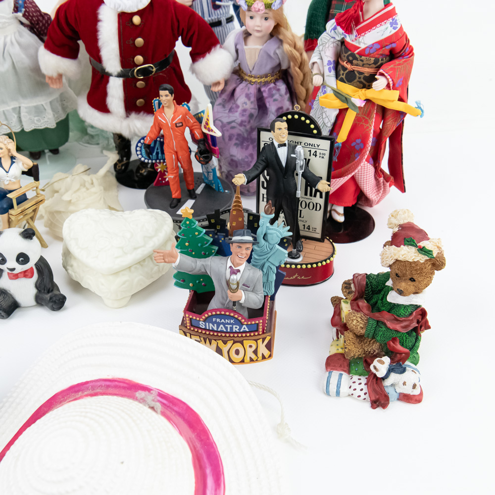 (30) Assorted Dolls Ornaments & Figurines