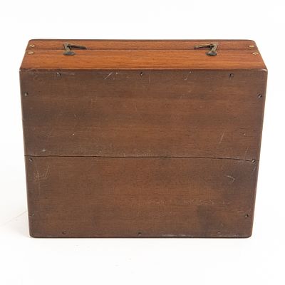 Medical Faradic Battery Quack Device. This exceptional late 19th to early 20th-century antique 