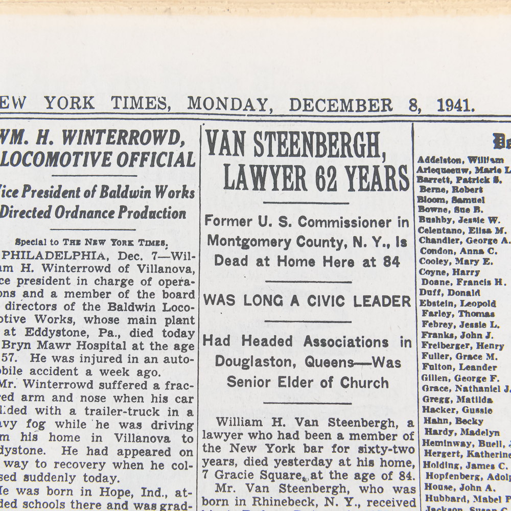 Two Surprise Attacks Newspapers USA 1941 &2001