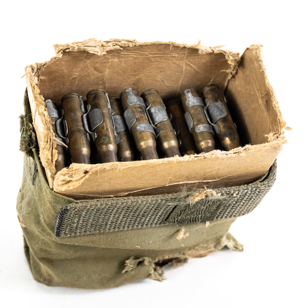3 Inert WWII MKII Training Grenades & Dummy Ammo