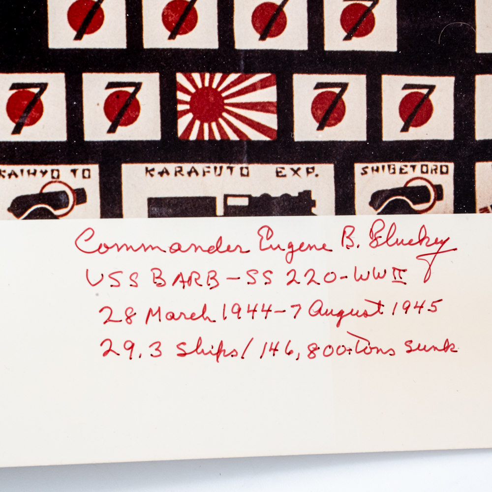 USS Barb Cmdr Eugene Fluckey MOH Documents