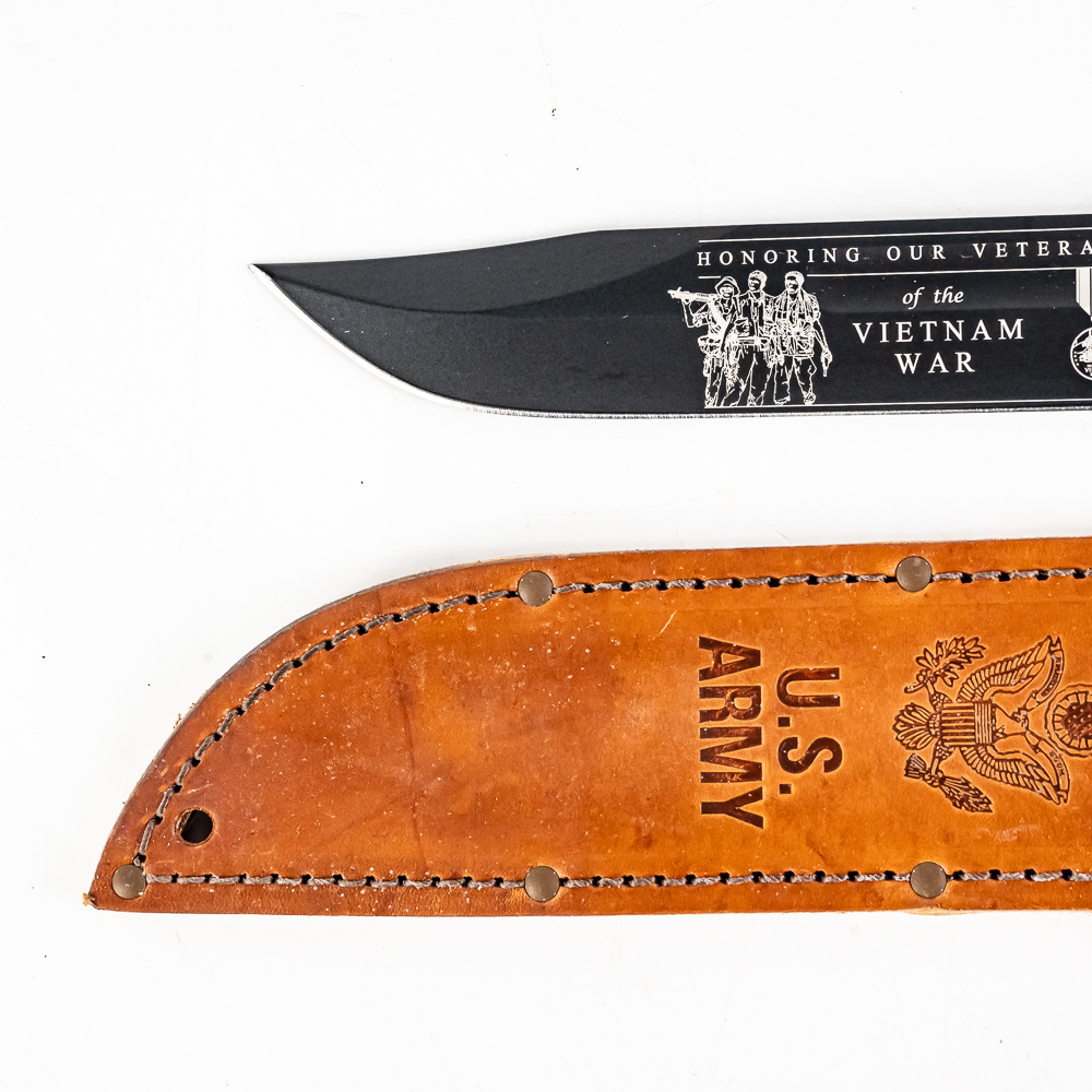 KA-BAR Vietnam Knife & Steel Push Dagger