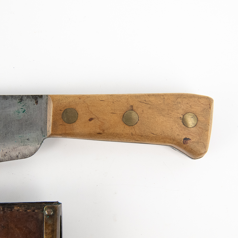 WWII USMC Hospital Corps Bolo Knife Boyt 44 Scab.