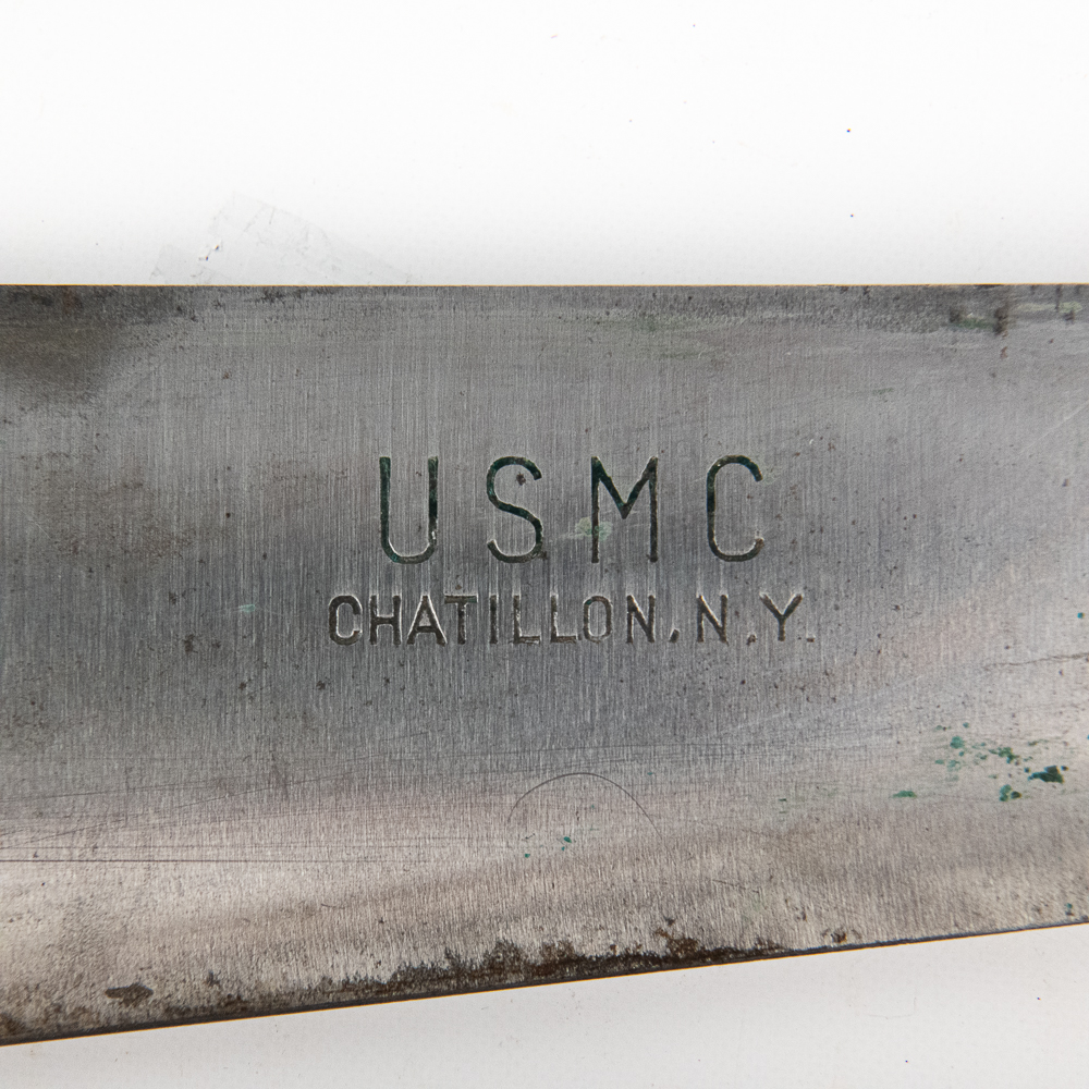 WWII USMC Hospital Corps Bolo Knife Boyt 44 Scab.